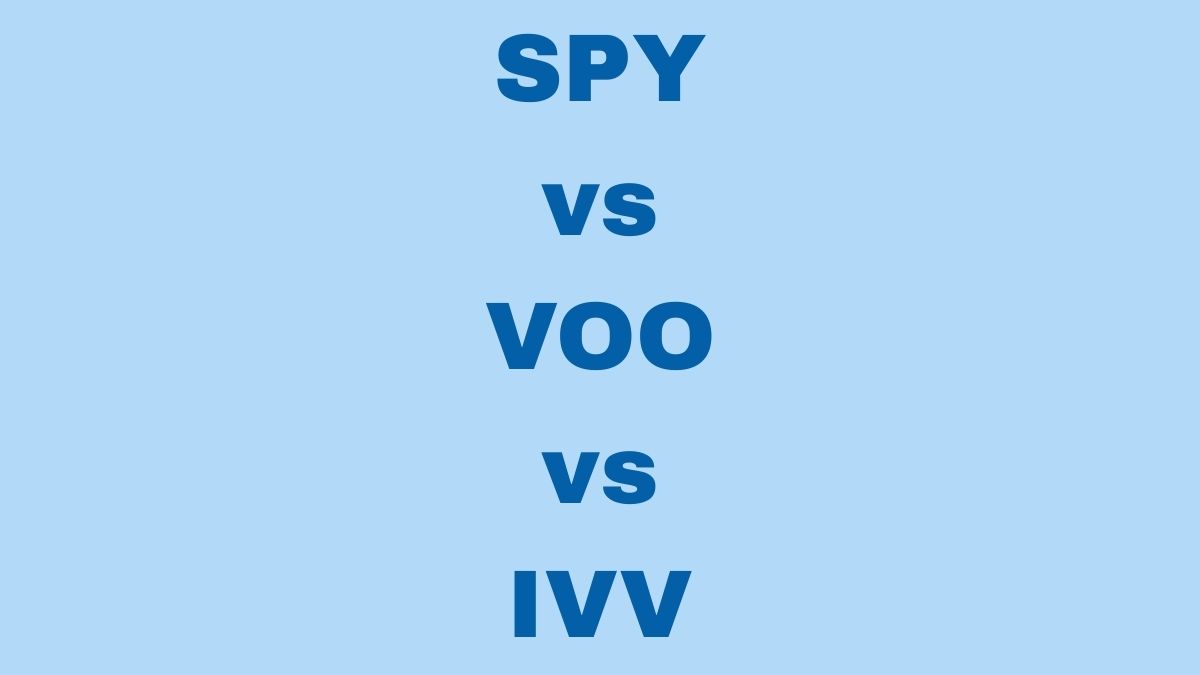 VOO vs SPY vs IVV徹底比較｜選ぶべきS&P500 ETFは？
