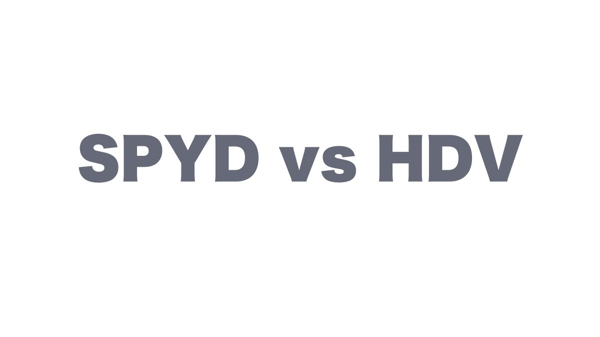 SPYD vs HDV：セクター構成と利回りを徹底比較