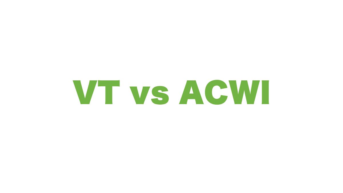 VT vs ACWI徹底比較｜全世界株ETFの本命はどちらか？